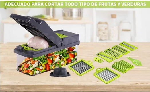 Cortador de verduras multifuncional