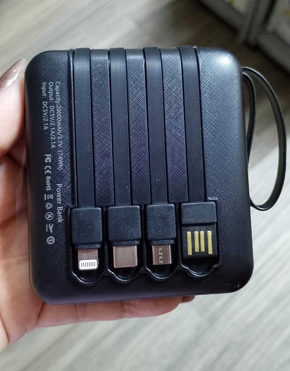 CARGADOR PORTATIL