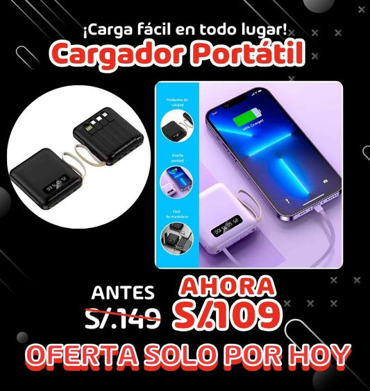 CARGADOR PORTATIL